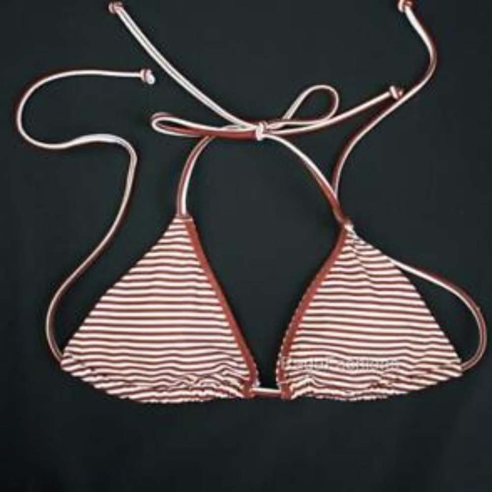 Victoria's Secret Stripe Triangle Bikini - NWT